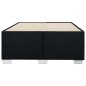 vidaXL Bettgestell ohne Matratze Schwarz 120x190 cm Stoff vidaXL Bettgestell ohne Matratze Schwarz 120x190 cm Stoff