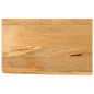 vidaXL Tischplatte mit Baumkante 40x20x2,5 cm Massivholz Mango vidaXL Tischplatte mit Baumkante 40x20x2,5 cm Massivholz Mango