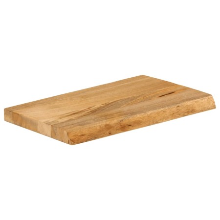 vidaXL Tischplatte mit Baumkante 40x20x2,5 cm Massivholz Mango