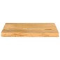 vidaXL Tischplatte mit Baumkante 40x20x2,5 cm Massivholz Mango vidaXL Tischplatte mit Baumkante 40x20x2,5 cm Massivholz Mango