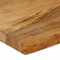 vidaXL Tischplatte mit Baumkante 40x20x2,5 cm Massivholz Mango vidaXL Tischplatte mit Baumkante 40x20x2,5 cm Massivholz Mango