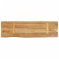vidaXL Tischplatte mit Baumkante 140x20x2,5 cm Massivholz Mango vidaXL Tischplatte mit Baumkante 140x20x2,5 cm Massivholz Mango