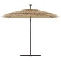 vidaXL Sonnenschirm mit Stahlmast Braun 290x290x238 cm