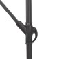 vidaXL Sonnenschirm mit Stahlmast Braun 290x290x238 cm
