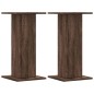 vidaXL Lautsprecherständer 2 Stk. Braun Eichen-Optik 30x30x60 cm vidaXL Lautsprecherständer 2 Stk. Braun Eichen-Optik 30x30x60 cm