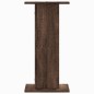 vidaXL Lautsprecherständer 2 Stk. Braun Eichen-Optik 30x30x60 cm vidaXL Lautsprecherständer 2 Stk. Braun Eichen-Optik 30x30x60 cm