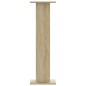 vidaXL Lautsprecherständer 2Stk. Sonoma-Eiche 30x30x95cm Holzwerkstoff vidaXL Lautsprecherständer 2Stk. Sonoma-Eiche 30x30x95cm Holzwerkstoff