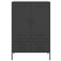 vidaXL Highboard Schwarz 68x39x101,5 cm Stahl vidaXL Highboard Schwarz 68x39x101,5 cm Stahl