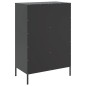 vidaXL Highboard Schwarz 68x39x101,5 cm Stahl vidaXL Highboard Schwarz 68x39x101,5 cm Stahl