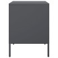 vidaXL Nachttisch Anthrazit 36x39x50,5 cm Stahl vidaXL Nachttisch Anthrazit 36x39x50,5 cm Stahl