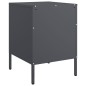 vidaXL Nachttisch Anthrazit 36x39x50,5 cm Stahl vidaXL Nachttisch Anthrazit 36x39x50,5 cm Stahl