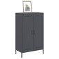 vidaXL Highboard Anthrazit 68x39x113 cm Stahl vidaXL Highboard Anthrazit 68x39x113 cm Stahl