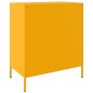 vidaXL Sideboard Senfgelb 68x39x79 cm Stahl vidaXL Sideboard Senfgelb 68x39x79 cm Stahl