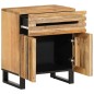 vidaXL Nachttisch 50x34x60 cm Massivholz Akazie vidaXL Nachttisch 50x34x60 cm Massivholz Akazie