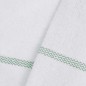 vidaXL Reinigungstücher 5 Stk. Weiß mit Grünen Gestreift 50x60 cm vidaXL Reinigungstücher 5 Stk. Weiß mit Grünen Gestreift 50x60 cm