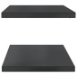 vidaXL Wandregale 2 Stk. 100x40x3 cm Schwarz Edelstahl vidaXL Wandregale 2 Stk. 100x40x3 cm Schwarz Edelstahl