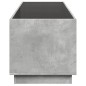 vidaXL Couchtisch mit Infinity-LED Betongrau 90x50x50 cm vidaXL Couchtisch mit Infinity-LED Betongrau 90x50x50 cm