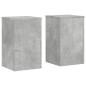 vidaXL Pflanzenständer 2 Stk. Betongrau 30x30x50 cm Holzwerkstoff vidaXL Pflanzenständer 2 Stk. Betongrau 30x30x50 cm Holzwerkstoff