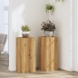 vidaXL Pflanzenständer 2 Stk. Artisan-Eiche 30x30x70 cm Holzwerkstoff vidaXL Pflanzenständer 2 Stk. Artisan-Eiche 30x30x70 cm Holzwerkstoff