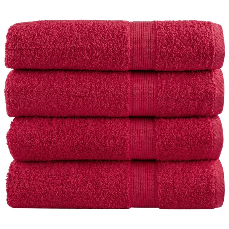 vidaXL Premium-Badetücher SOLUND 4 Stk. 100x150 cm 600 g/m² vidaXL Premium-Badetücher SOLUND 4 Stk. 100x150 cm 600 g/m²