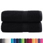 vidaXL Premium-Gästetücher SOLUND 2 Stk. Schwarz 30x50 cm 600 g/m² vidaXL Premium-Gästetücher SOLUND 2 Stk. Schwarz 30x50 cm 600 g/m²