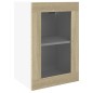 vidaXL Hängeglasschrank Sonoma-Eiche 40x31x60 cm Holzwerkstoff vidaXL Hängeglasschrank Sonoma-Eiche 40x31x60 cm Holzwerkstoff
