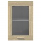 vidaXL Hängeglasschrank Sonoma-Eiche 40x31x60 cm Holzwerkstoff vidaXL Hängeglasschrank Sonoma-Eiche 40x31x60 cm Holzwerkstoff