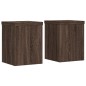 vidaXL Pflanzenständer 2 Stk. Braun Eiche 15x15x20 cm Holzwerkstoff vidaXL Pflanzenständer 2 Stk. Braun Eiche 15x15x20 cm Holzwerkstoff