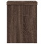 vidaXL Pflanzenständer 2 Stk. Braun Eiche 15x15x20 cm Holzwerkstoff vidaXL Pflanzenständer 2 Stk. Braun Eiche 15x15x20 cm Holzwerkstoff