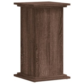 vidaXL Pflanzenständer Braun Eichen-Optik 33x33x60 cm Holzwerkstoff