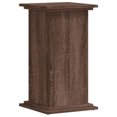 vidaXL Pflanzenständer Braun Eichen-Optik 33x33x60 cm Holzwerkstoff