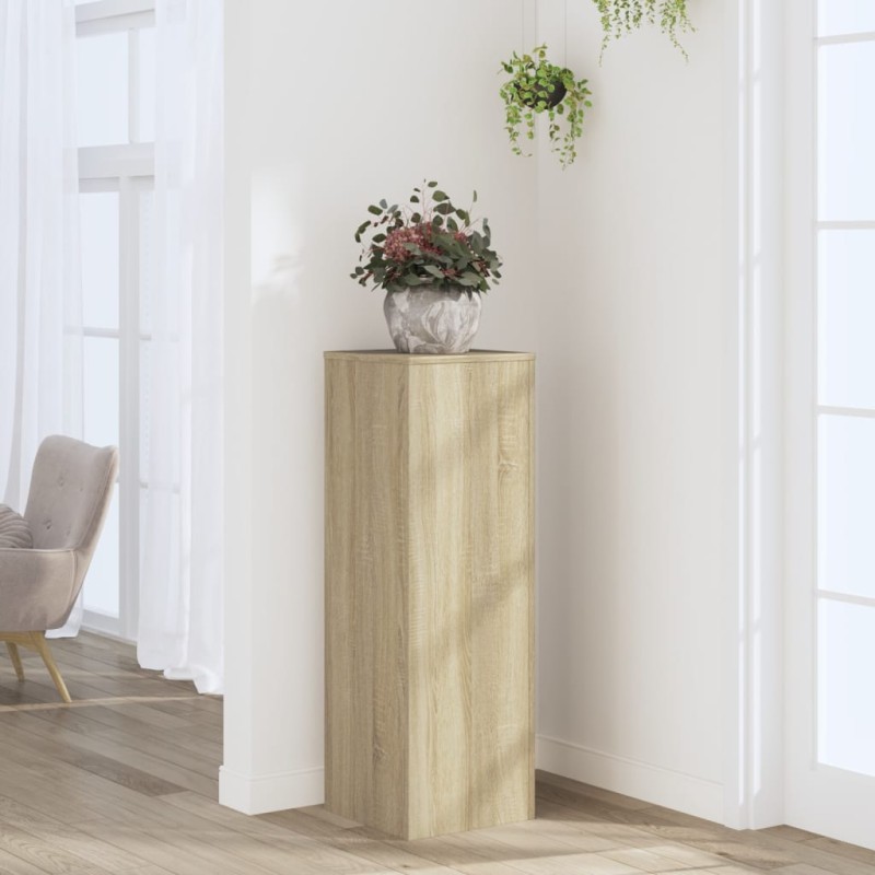 vidaXL Pflanzenständer Sonoma-Eiche 33x33x100 cm Holzwerkstoff vidaXL Pflanzenständer Sonoma-Eiche 33x33x100 cm Holzwerkstoff