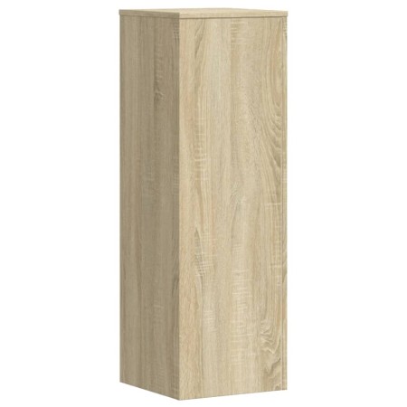 vidaXL Pflanzenständer Sonoma-Eiche 33x33x100 cm Holzwerkstoff