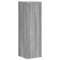 vidaXL Pflanzenständer 2 Stk. Grau Sonoma 25x25x80 cm Holzwerkstoff