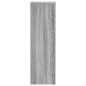 vidaXL Pflanzenständer 2 Stk. Grau Sonoma 25x25x80 cm Holzwerkstoff