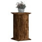 vidaXL Pflanzenständer Räuchereiche 33x33x60 cm Holzwerkstoff vidaXL Pflanzenständer Räuchereiche 33x33x60 cm Holzwerkstoff