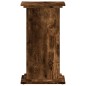 vidaXL Pflanzenständer Räuchereiche 33x33x60 cm Holzwerkstoff vidaXL Pflanzenständer Räuchereiche 33x33x60 cm Holzwerkstoff