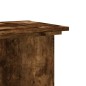 vidaXL Pflanzenständer Räuchereiche 33x33x60 cm Holzwerkstoff vidaXL Pflanzenständer Räuchereiche 33x33x60 cm Holzwerkstoff