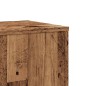 vidaXL Pflanzenständer Altholz-Optik 33x33x100 cm Holzwerkstoff vidaXL Pflanzenständer Altholz-Optik 33x33x100 cm Holzwerkstoff
