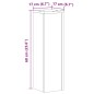 vidaXL Pflanzenständer 2 Stk. Eichen-Optik 17x17x60 cm Holzwerkstoff vidaXL Pflanzenständer 2 Stk. Eichen-Optik 17x17x60 cm Holzwerkstoff