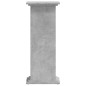 vidaXL Pflanzenständer Betongrau 33x33x80 cm Holzwerkstoff vidaXL Pflanzenständer Betongrau 33x33x80 cm Holzwerkstoff