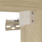 vidaXL Wand-Nachttische mit LED-Leuchten 2 Stk. Sonoma-Eiche vidaXL Wand-Nachttische mit LED-Leuchten 2 Stk. Sonoma-Eiche