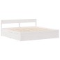 vidaXL Massivholzbett ohne Matratze Weiß 140x200 cm Kiefernholz vidaXL Massivholzbett ohne Matratze Weiß 140x200 cm Kiefernholz