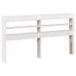 vidaXL Massivholzbett ohne Matratze Weiß 140x190 cm Kiefernholz vidaXL Massivholzbett ohne Matratze Weiß 140x190 cm Kiefernholz