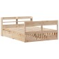 vidaXL Massivholzbett ohne Matratze 120x190 cm Kiefernholz vidaXL Massivholzbett ohne Matratze 120x190 cm Kiefernholz