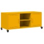 vidaXL TV-Schrank Senfgelb 100,5x39x43,5 cm Kaltgewalzter Stahl vidaXL TV-Schrank Senfgelb 100,5x39x43,5 cm Kaltgewalzter Stahl