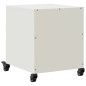 vidaXL Nachttische 2 Stk. Weiß 36x39x43,5 cm Stahl vidaXL Nachttische 2 Stk. Weiß 36x39x43,5 cm Stahl