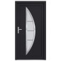 vidaXL Haustür Anthrazit 108x200 cm PVC vidaXL Haustür Anthrazit 108x200 cm PVC