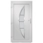 vidaXL Haustür Anthrazit 108x200 cm PVC vidaXL Haustür Anthrazit 108x200 cm PVC