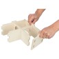 TRIXIE Nagerhaus mit 3 Kammern 25x10x25 cm Holz TRIXIE Nagerhaus mit 3 Kammern 25x10x25 cm Holz